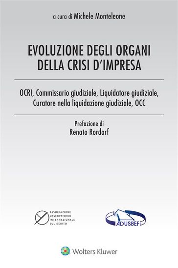 Evoluzione degli organi della crisi d'impresa
