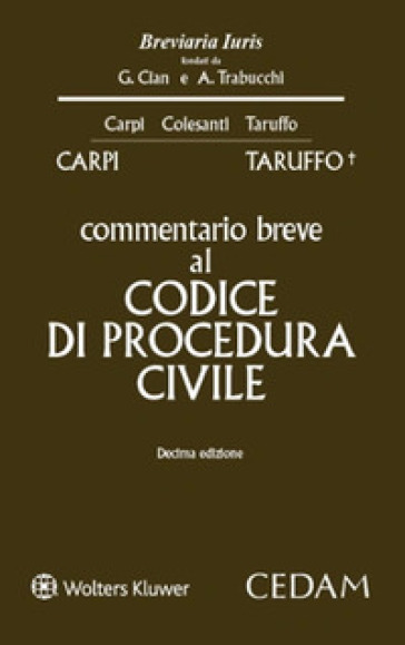 Commentario breve al codice di procedura civile