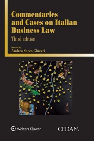 Commentaries and cases on italian business law