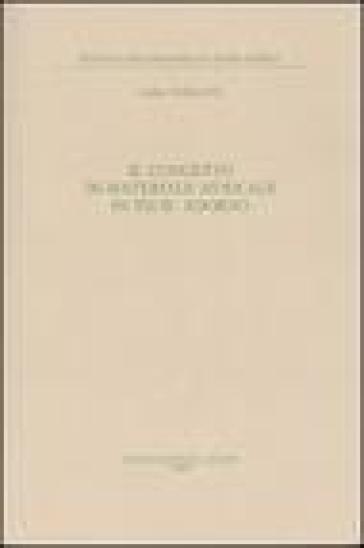 Il concetto di materiale musicale in Th. W. Adorno
