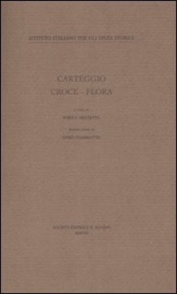 Carteggio Croce-Flora