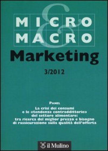 Micro &amp; Macro Marketing (2012). Vol. 3