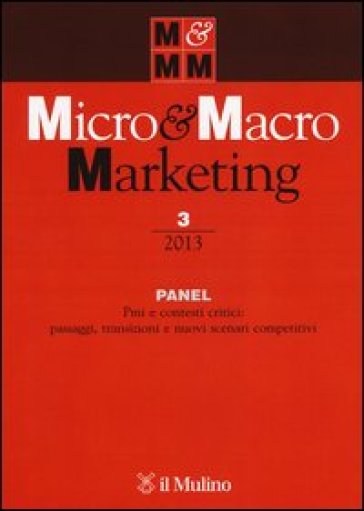Micro &amp; Macro Marketing (2013). Vol. 3
