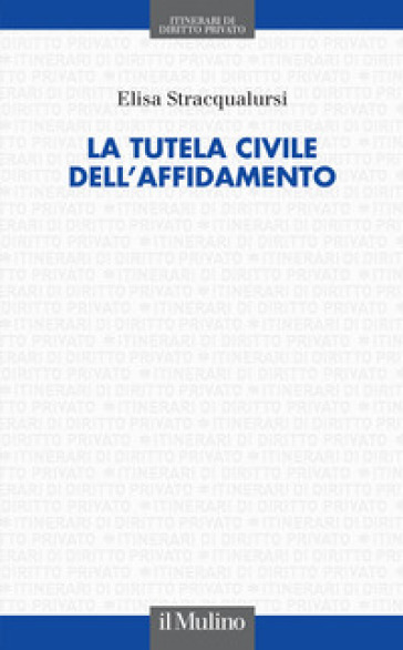 La tutela civile dell'affidamento