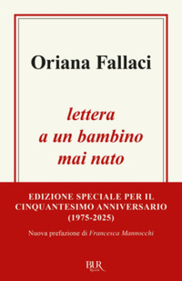 LETTERA A UN BAMBINO MAI NATO
