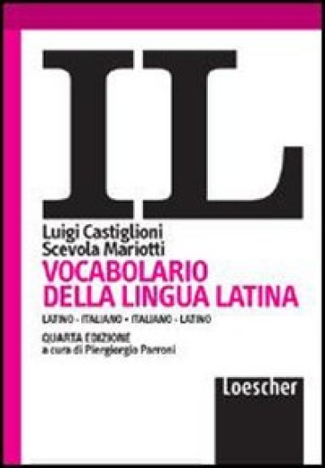 VOCABOLARIO DELLA LINGUA LATINA