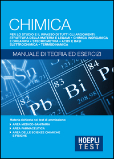 Hoepli Test. Chimica. Manuale Di Teoria Ed Esercizi