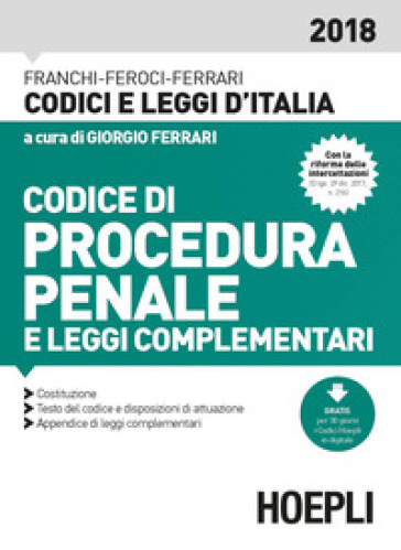 Codice di procedura penale 2018-0