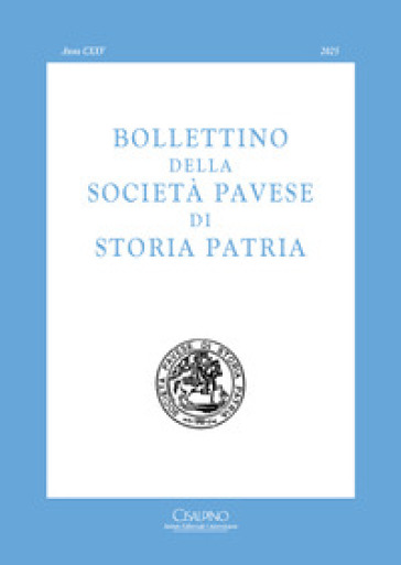 Bollettino della società pavese di storia patria (2025)