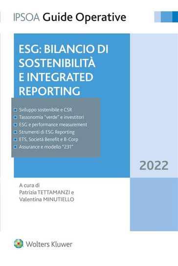 ESG: Bilancio di sostenibilita' e integrated reporting