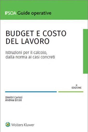 Budget e costo del lavoro