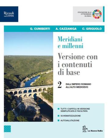 Meridiani e millenni. Corso di geostoria. Percorsi per facilitare gli apprendimenti. Per le Scuole superiori. Vol. 2