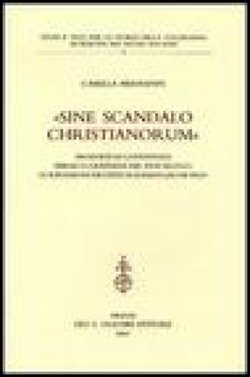 «Sine scandalo christianorum». Proposte di convivenza ebraico-cristiana nel XVIII secolo: le riflessioni erudite di Johann Jacob Frey