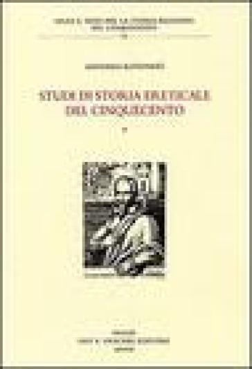 Studi di storia ereticale del Cinquecento
