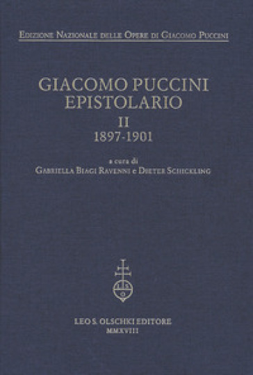 Giacomo Puccini. Epistolario. Vol. 2: 1897-1901