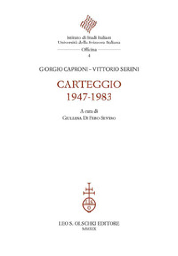 Carteggio 1947-1983