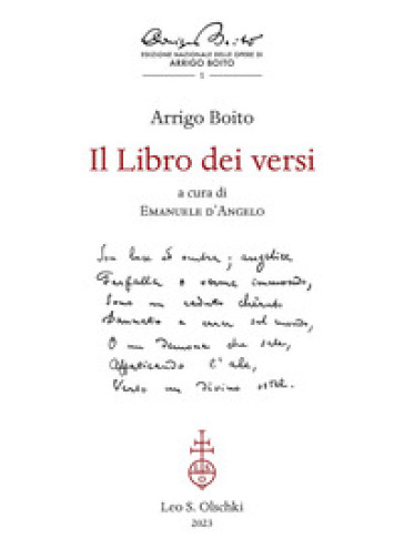 Il libro dei versi