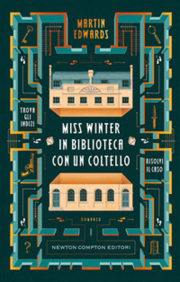 MISS WINTER IN BIBLIOTECA CON UN COLTELL