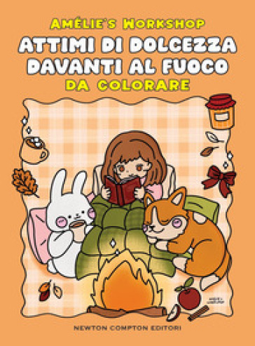 Attimi di dolcezza davanti al fuoco