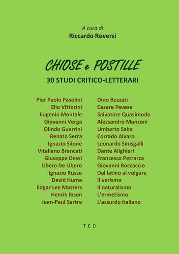 Chiose e Postille