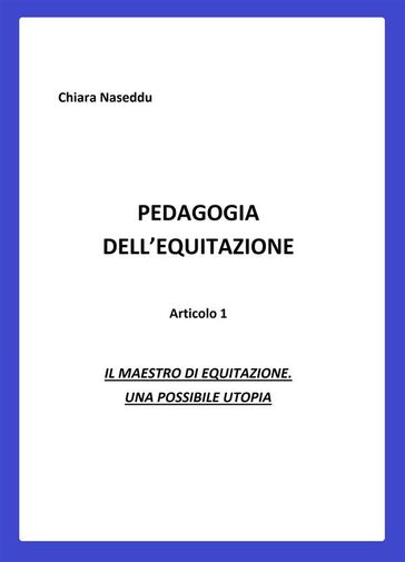 Pedagogia dell'equitazione