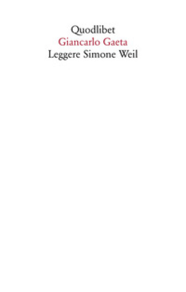 Leggere Simone Weil