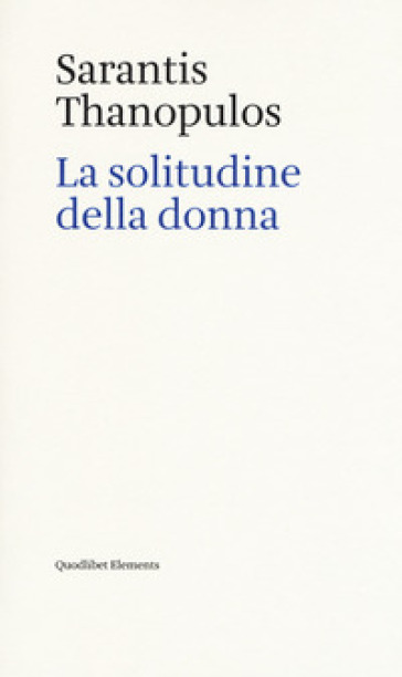 La solitudine della donna