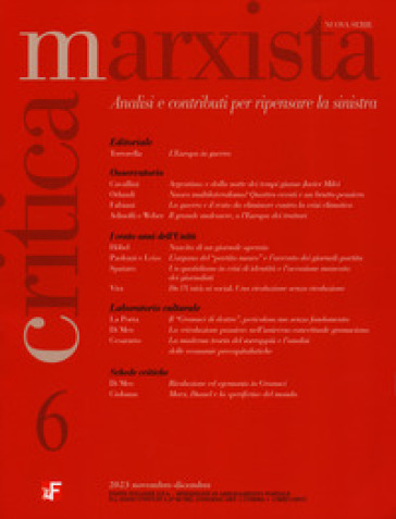 Critica marxista (2023). Vol. 6