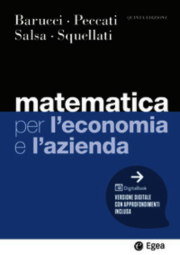 Matematica per l'economia e l'azienda