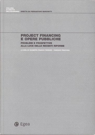 Project financing e opere pubbliche