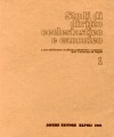 Studi di diritto ecclesiastico e canonico. Vol. 1