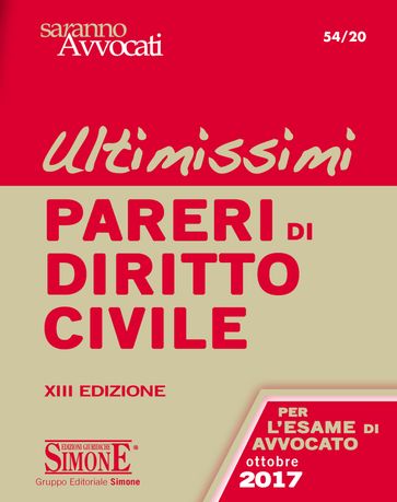 Ultimissimi Pareri di Diritto Civile