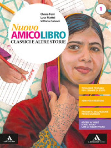 Nuovo amico libro. Per la Scuola media. Con e-book. Con espansione online. Vol. 1: Epica + quaderno + cittadinanza