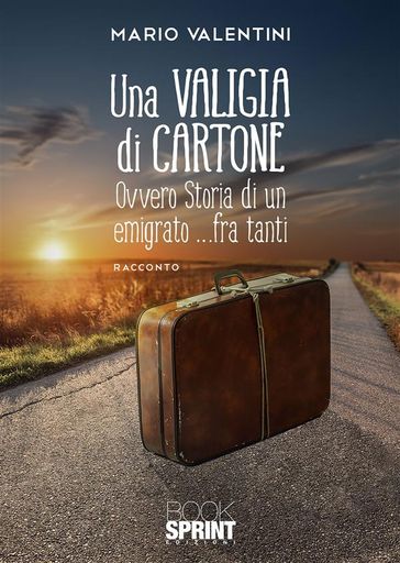 Una valigia di cartone