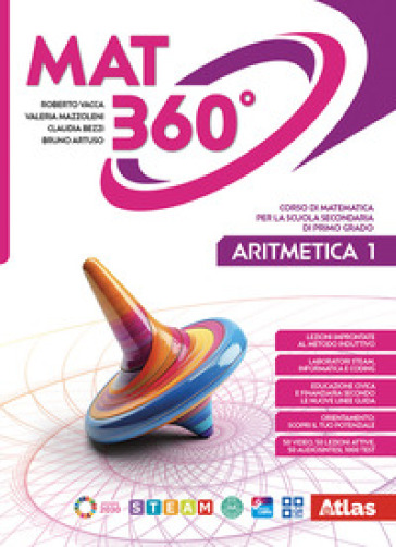 Mat 360. Aritmetica. Geometria. Con Quaderno. Per la Scuola media. Con e-book. Con espansione online. Vol. 1