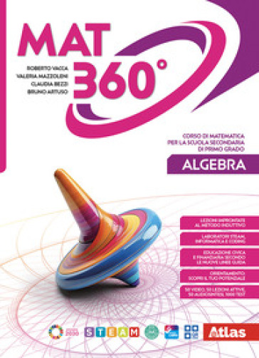 Mat 360. Aritmetica. Geometria. Con Quaderno. Per la Scuola media. Con e-book. Con espansione online. Vol. 3