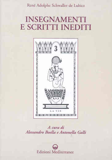 Insegnamenti e scritti inediti