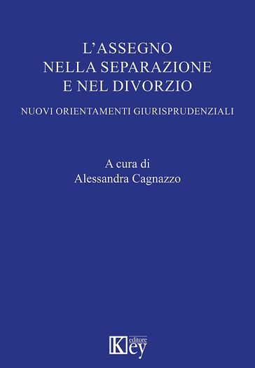 L'assegno nella separazione e nel divorzio