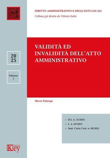 Validità e invalidità dell'atto amministrativo