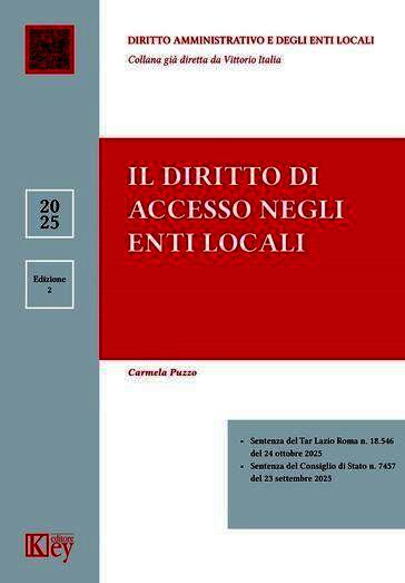 Il diritto di accesso negli enti locali