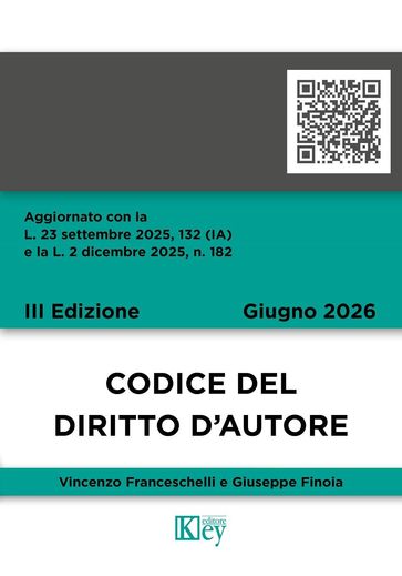 Codice del diritto d'autore 2026
