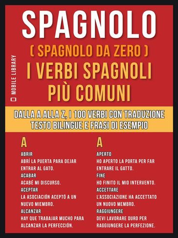 Spagnolo ( Spagnolo da zero ) I Verbi Spagnoli Più Comuni