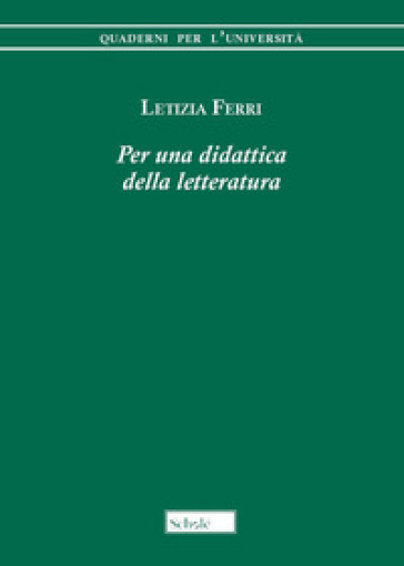 Per una didattica della letteratura-0