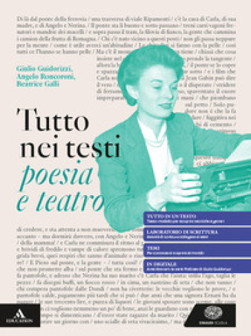 Tutto Nei Testi. Poesia E Teatro. Per Le Scuole Superiori. Con E-Book. Con Espansione Online-image
