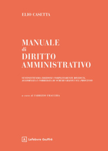 Manuale di diritto amministrativo