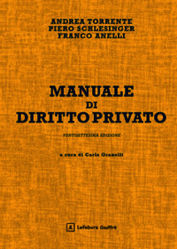 Manuale di diritto privato