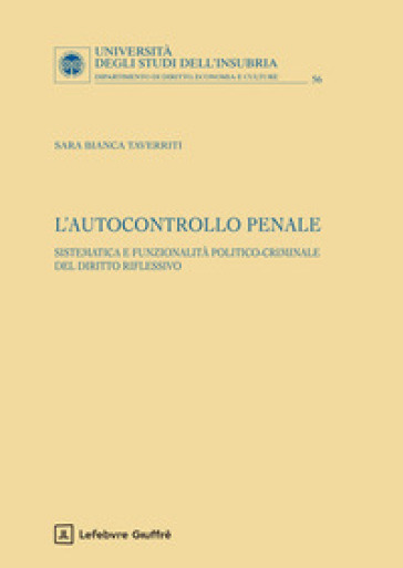 L'autocontrollo penale