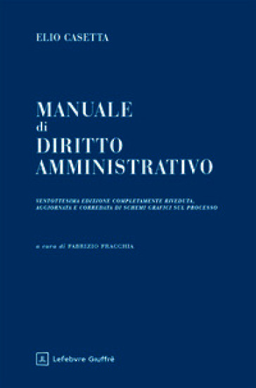 Manuale di diritto ammnistrativo