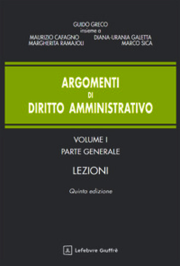 Argomenti di diritto amministrativo