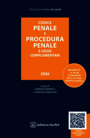 Codice di procedura penale e leggi complementari